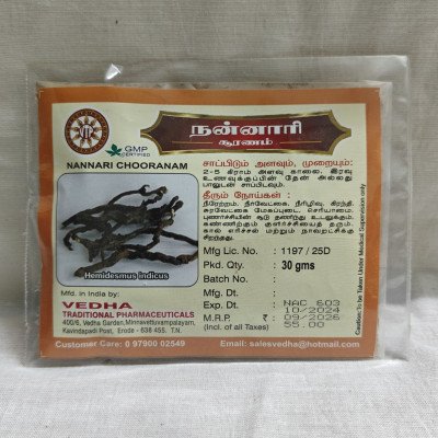 Nannari Chooranam